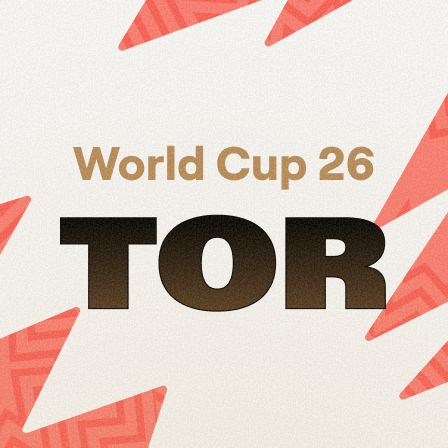 Toronto word mark world cup 2026 logo