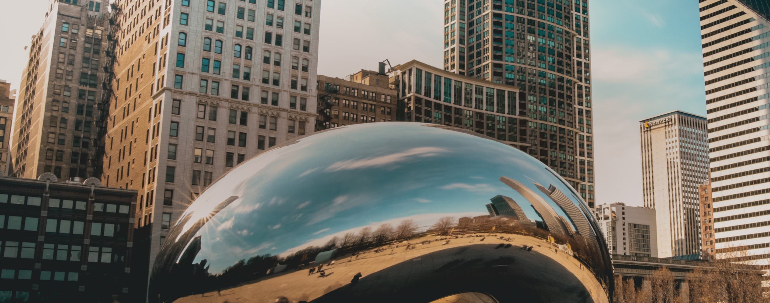 View of Chicago, representing local events