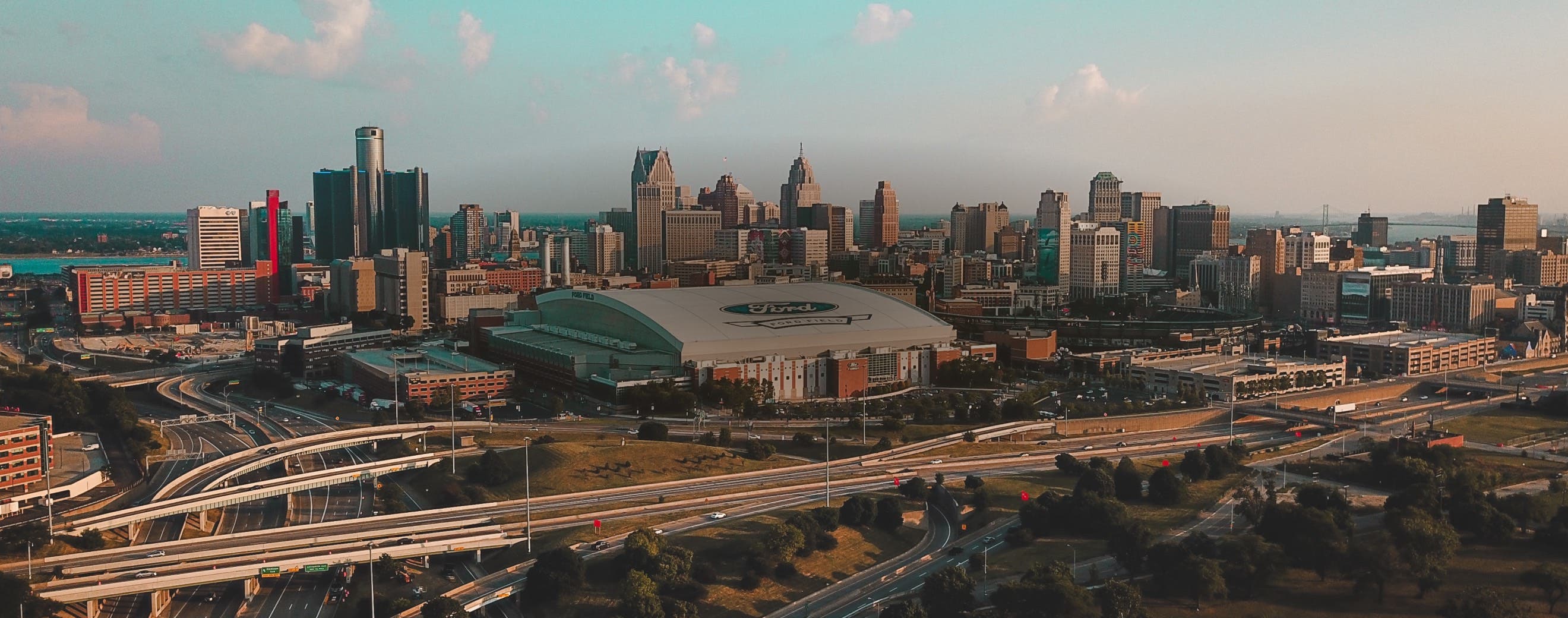 View of Detroit, representing local events