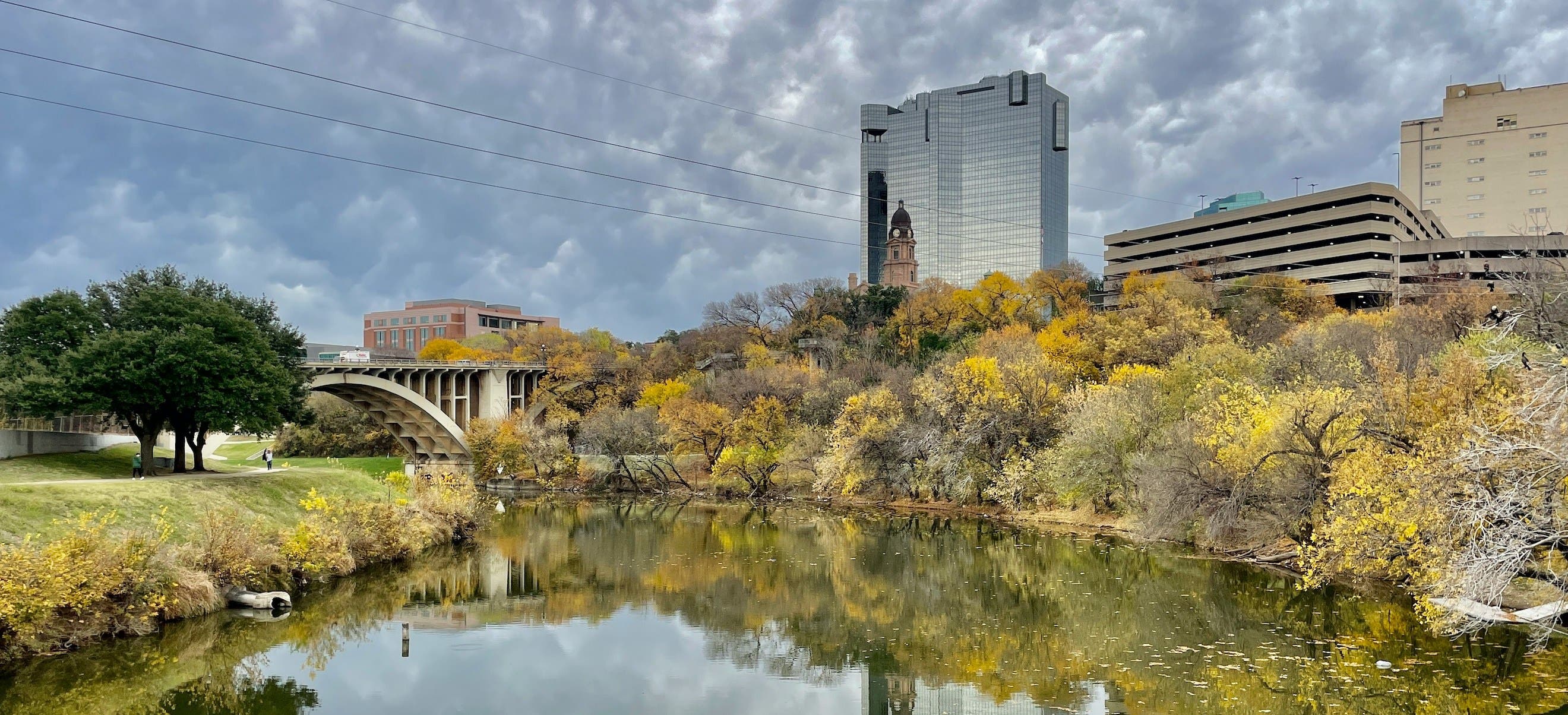 View of Fort Worth, representing local events