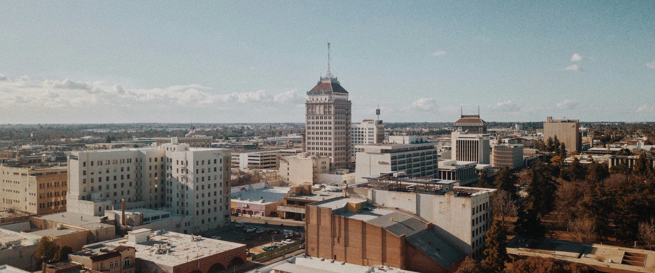 View of Fresno, representing local events