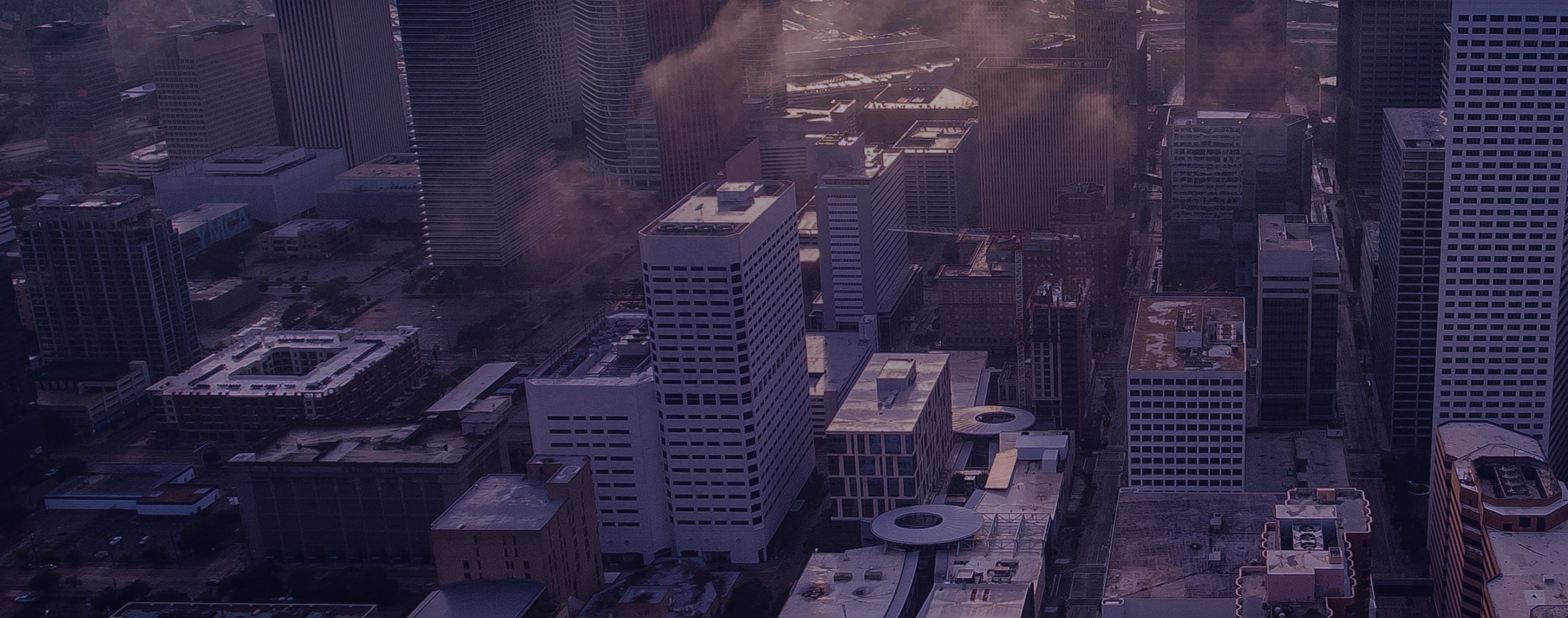 View of Houston, home to local concerts and live music venues
