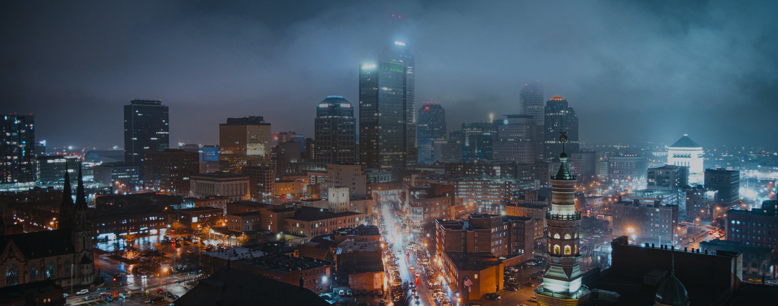View of Indianapolis, representing local events