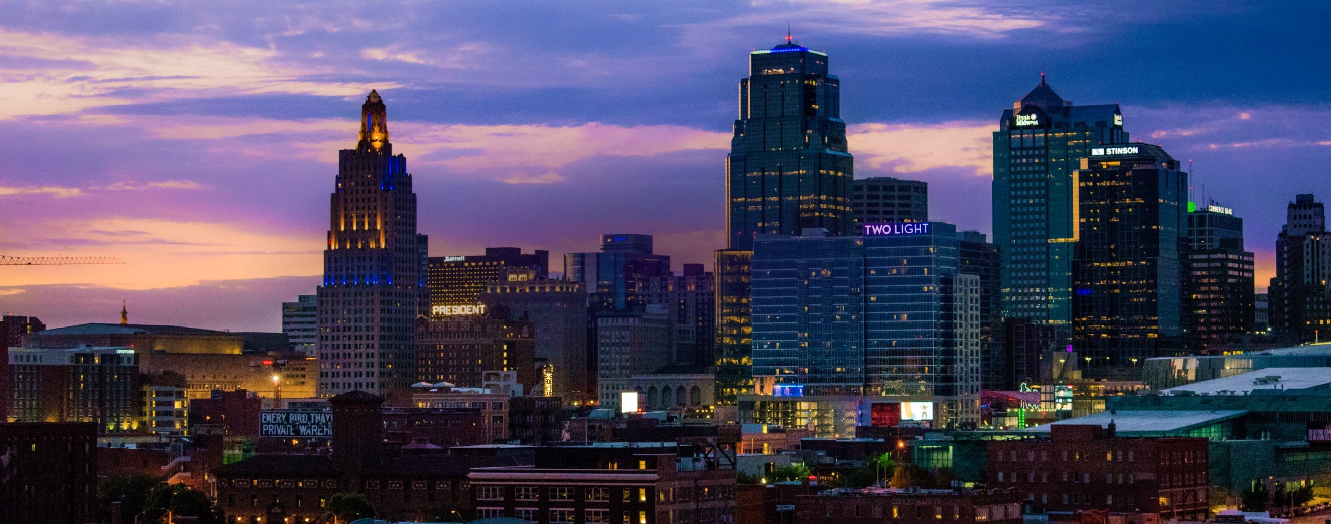 View of Kansas City, representing local events
