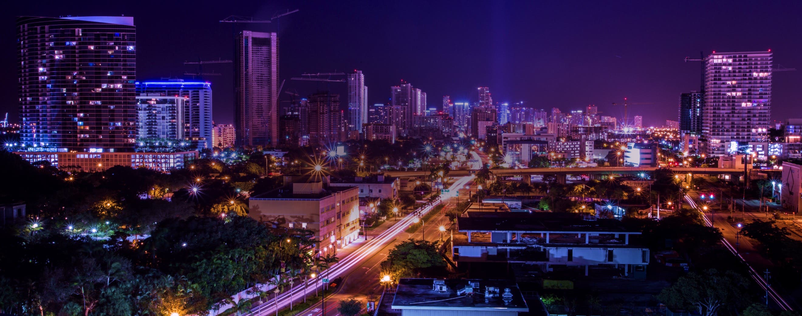 View of Miami, representing local events