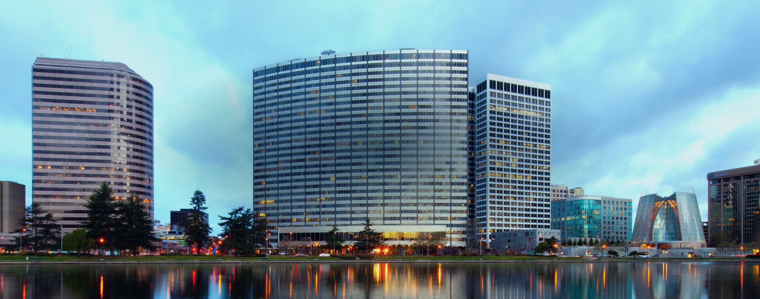 View of Oakland, home to local concerts and live music venues
