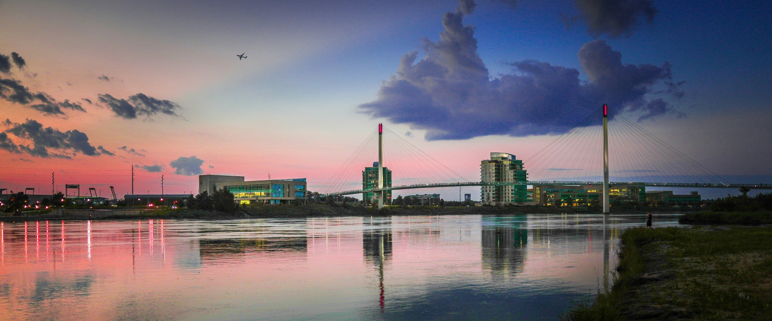 View of Omaha, representing local events
