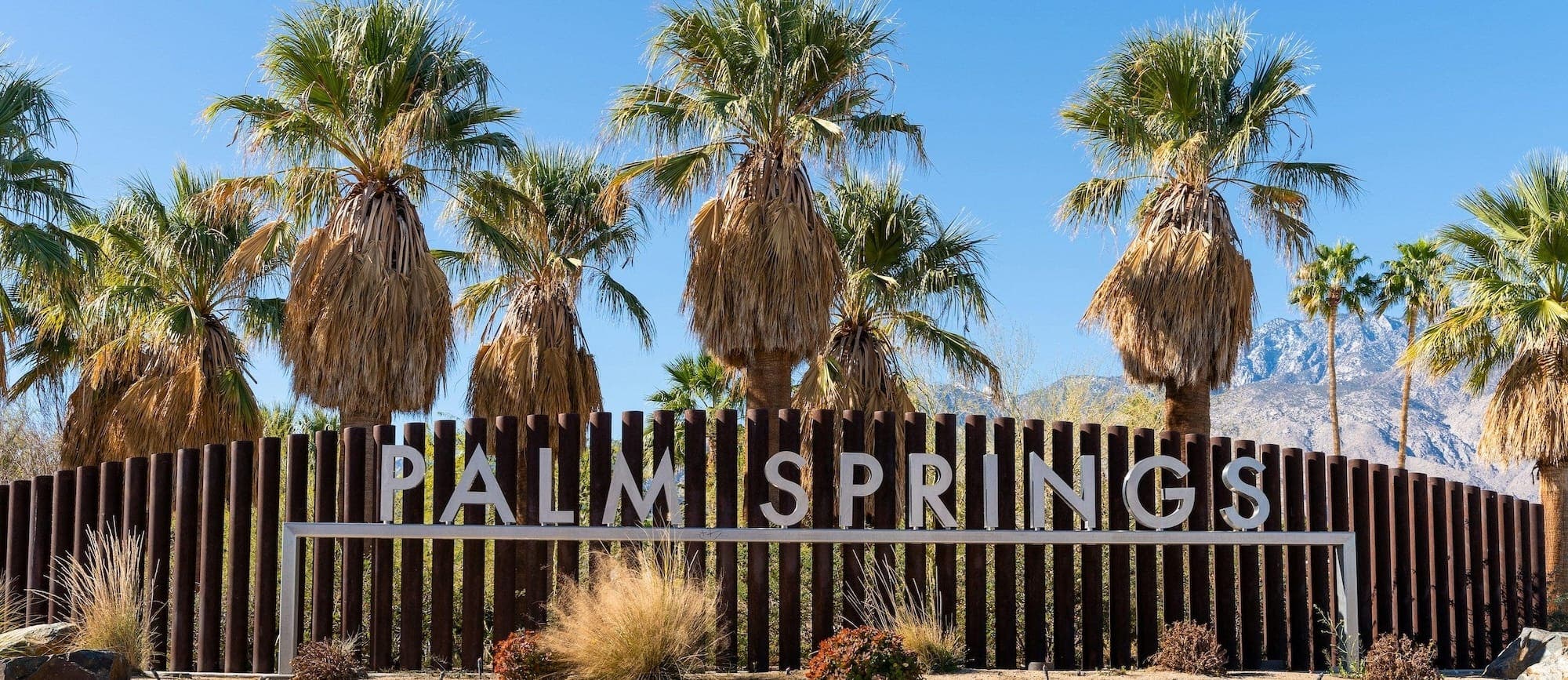 View of Palm Springs, representing local events