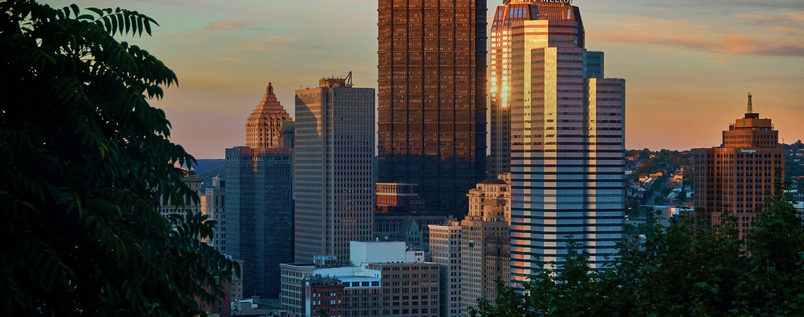 View of Pittsburgh, representing local events
