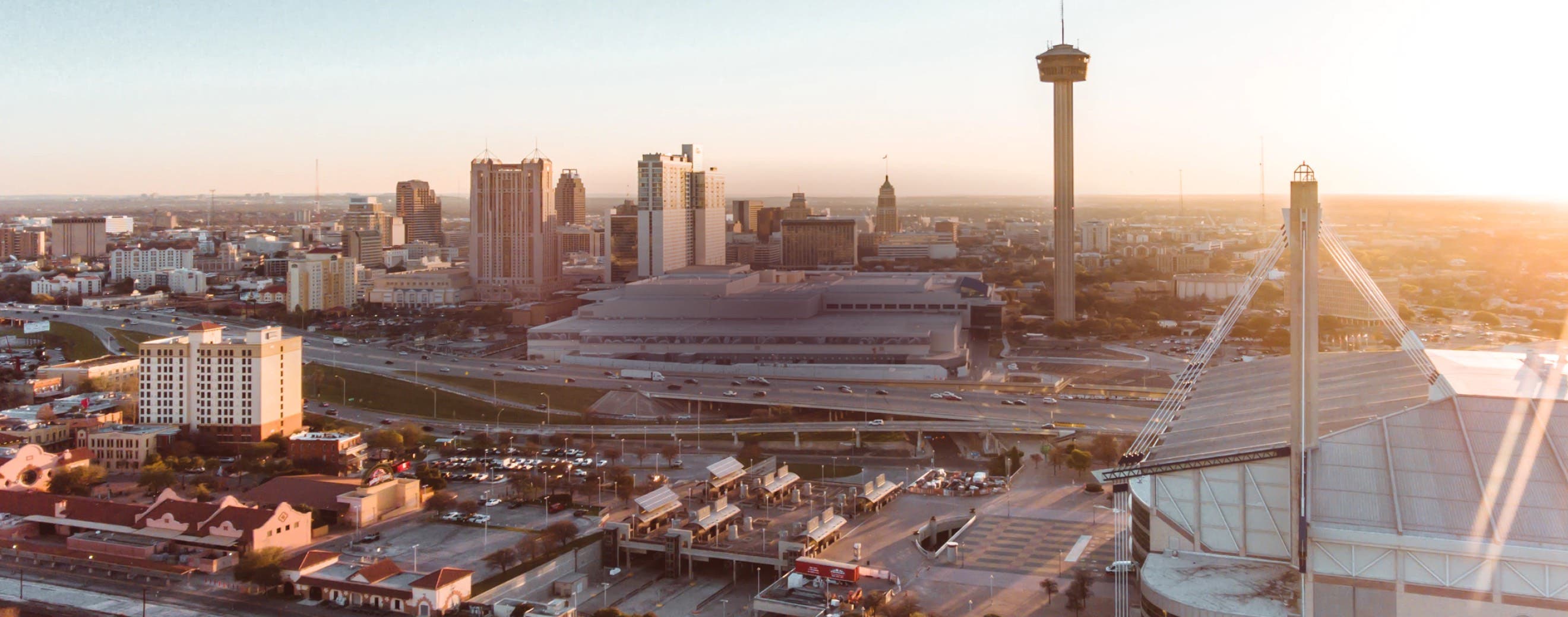 View of San Antonio, representing local events