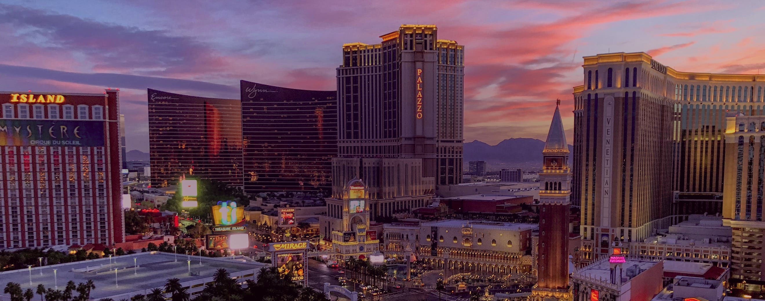 View of Las Vegas, representing local events