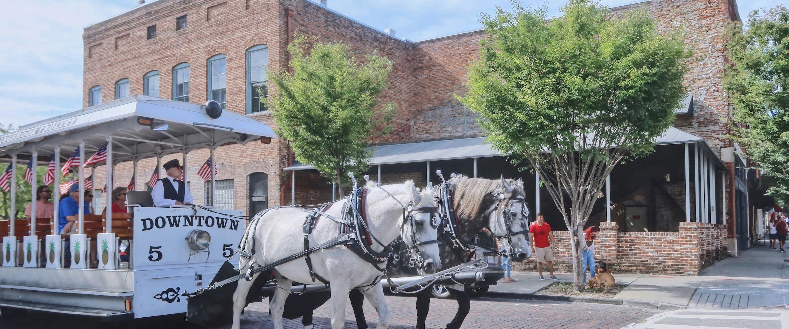 View of Wilmington, home to local concerts and live music venues
