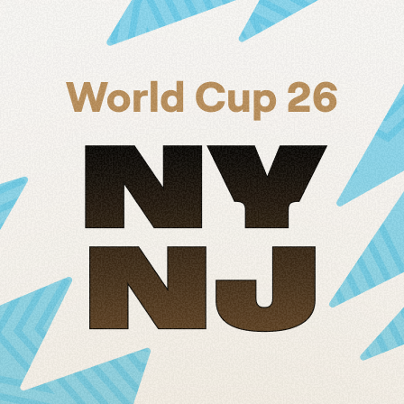 New York word mark world cup 2026 logo