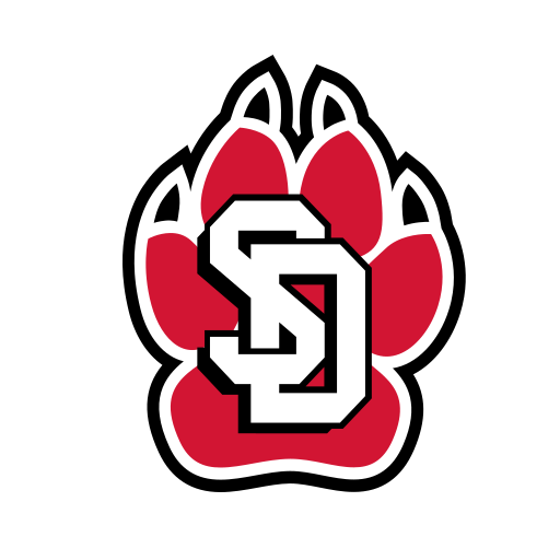 South Dakota Coyotes Mens Basketball logo