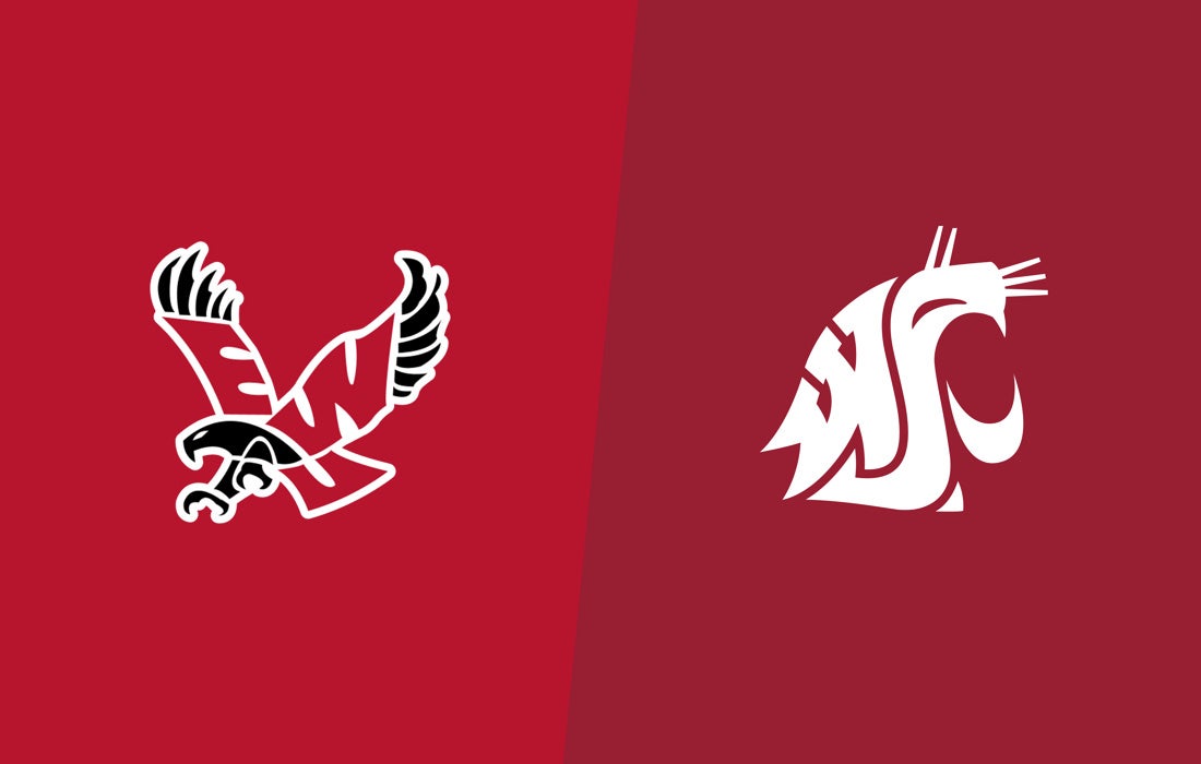 Promotional image for Eastern Washington at Washington State tickets at Spokane Arena on Dec 17, 2025