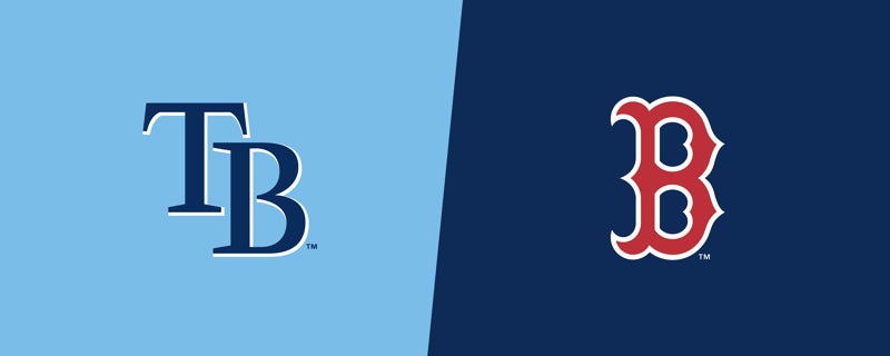 Rays at Red Sox
