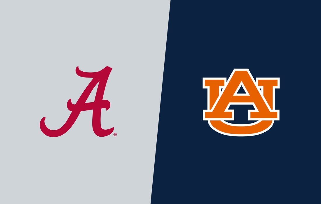 Promotional image for Alabama at Auburn tickets at Jordan-Hare Stadium on Nov 29, 2025