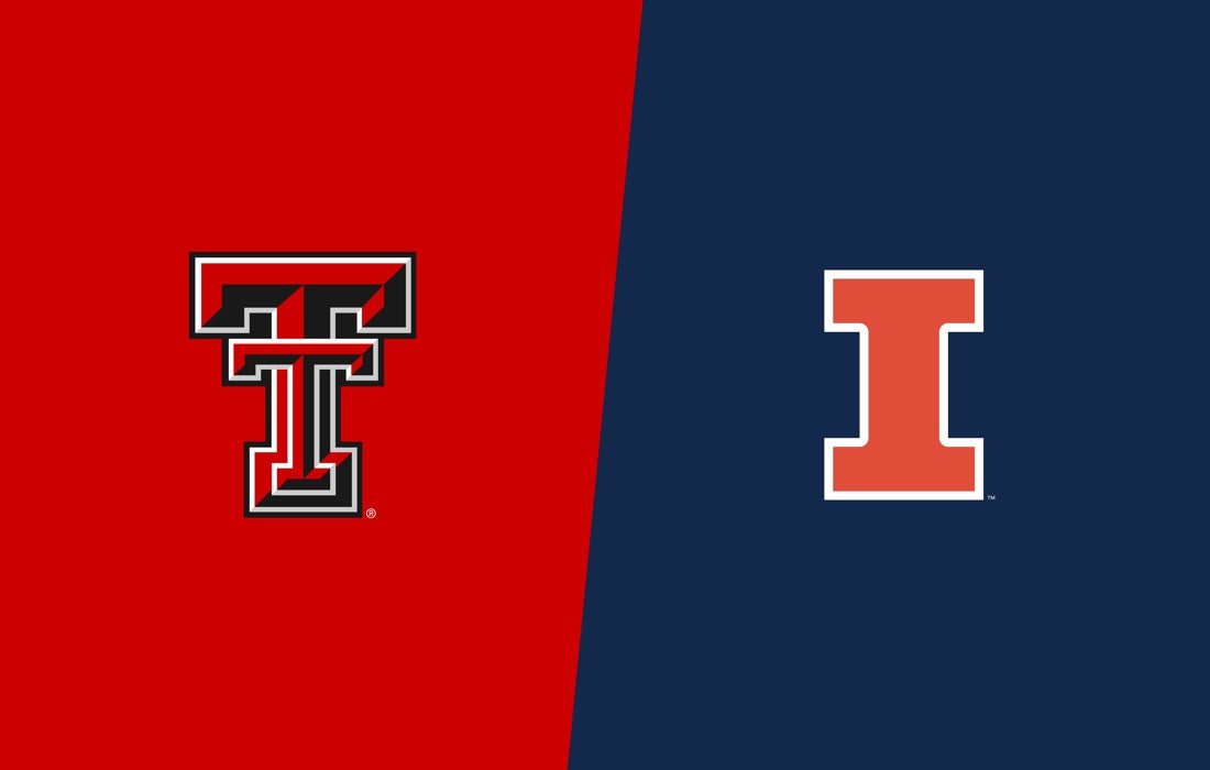 Promotional image for Texas Tech at Illinois tickets at State Farm Center on Nov 11, 2025
