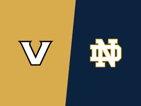 Vanderbilt Commodores at Notre Dame Fighting Irish Mens Basketball — Purcell Pavilion at the Joyce Center