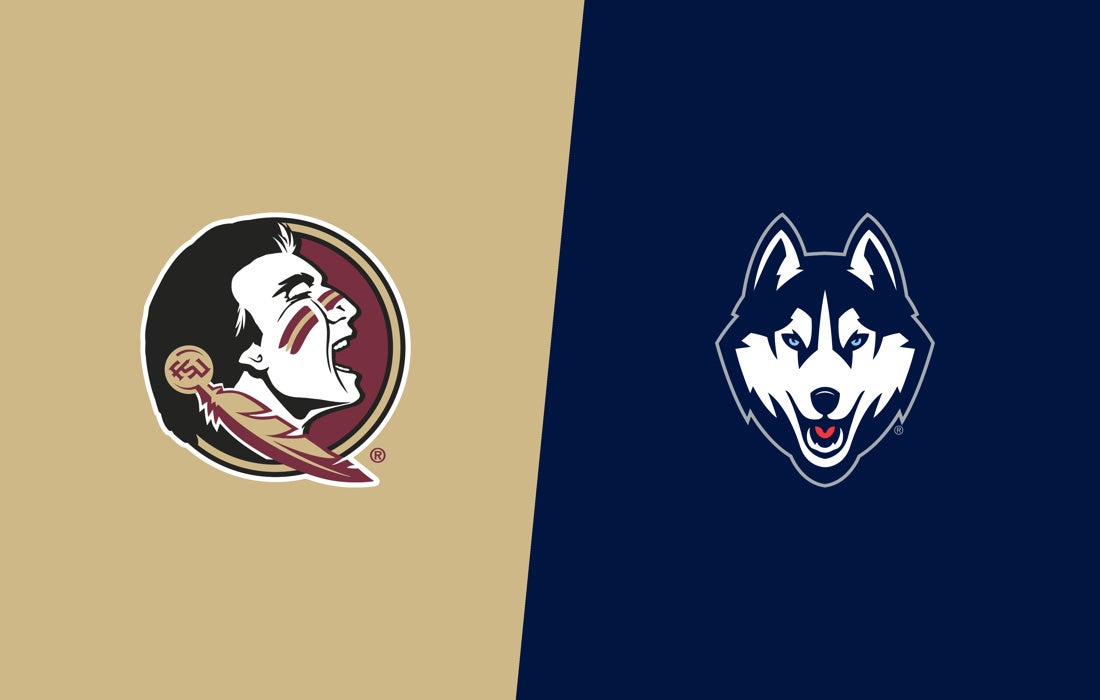 Promotional image for Florida State Womens BB at UConn Womens BB tickets at Gampel Pavilion on Nov 9, 2025