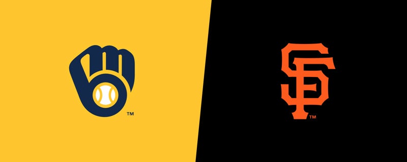 Brewers at Giants