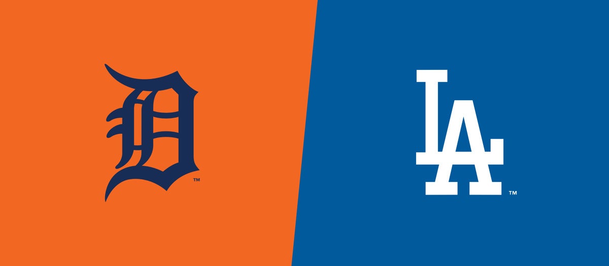Tigers at Dodgers