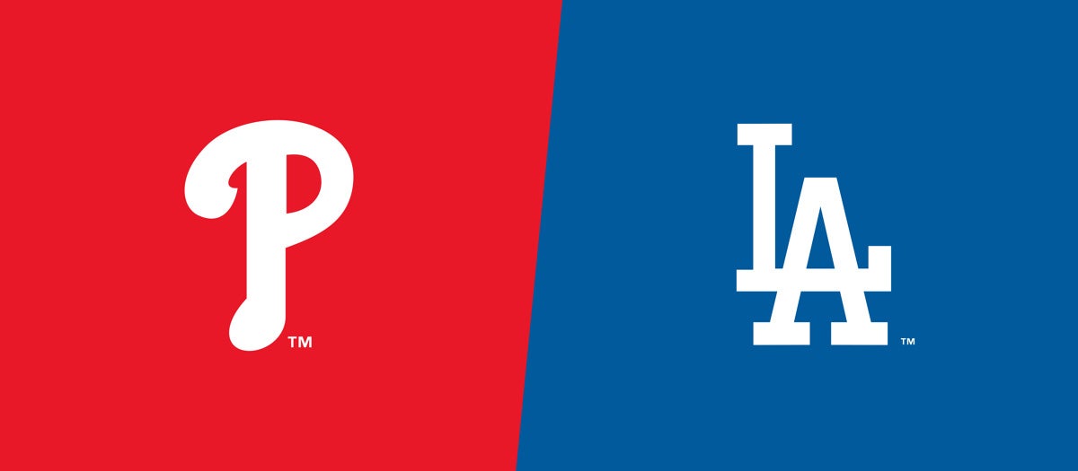 Phillies at Dodgers