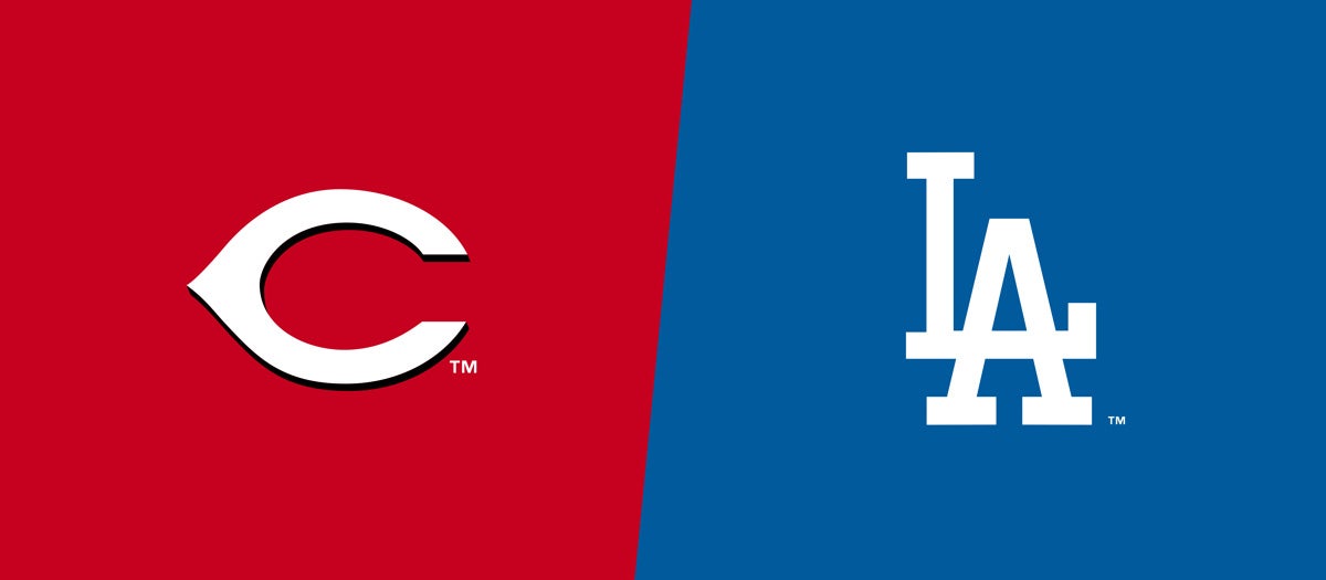 Reds at Dodgers