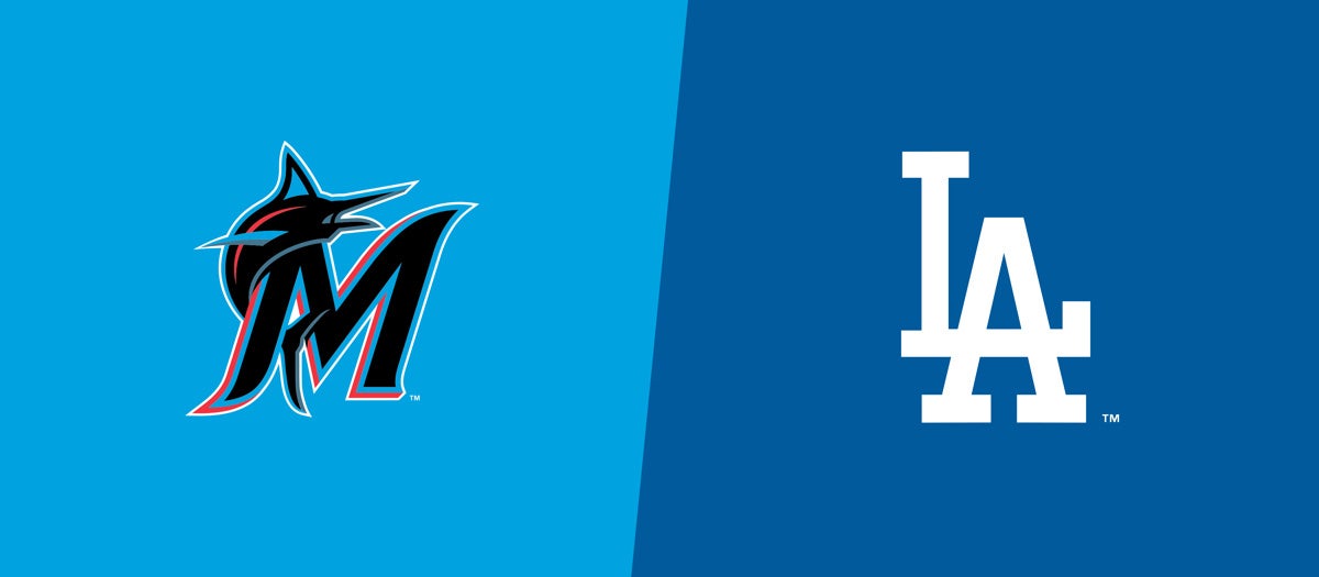 Marlins at Dodgers