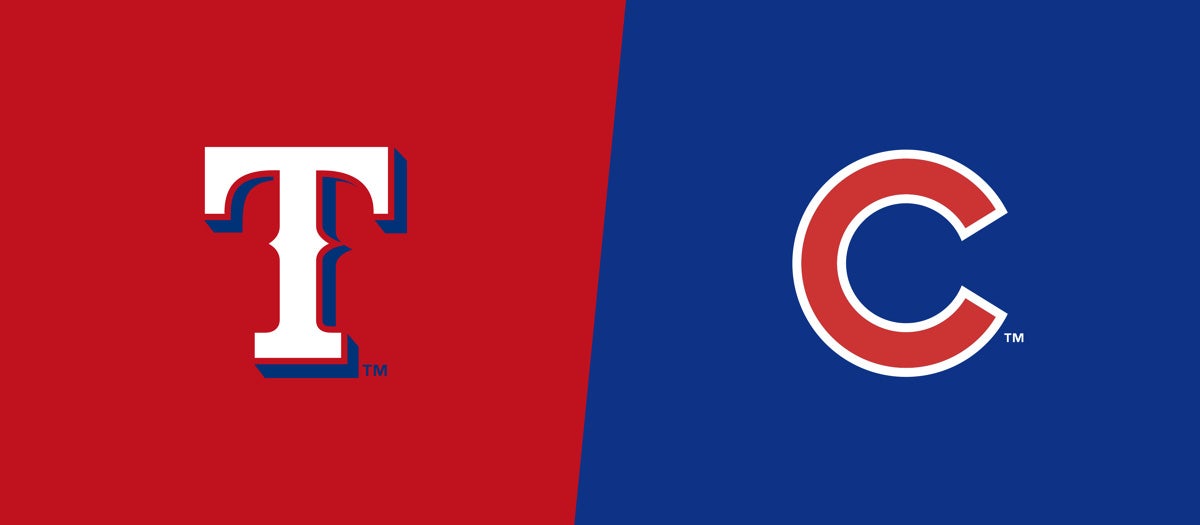 Rangers at Cubs