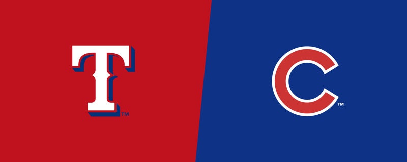 Rangers at Cubs