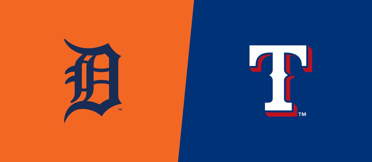 Tigers at Rangers