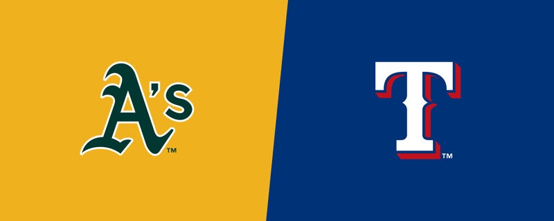 Athletics at Rangers
