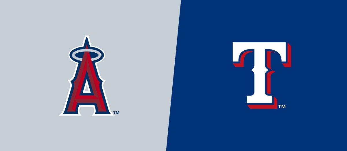 Angels at Rangers