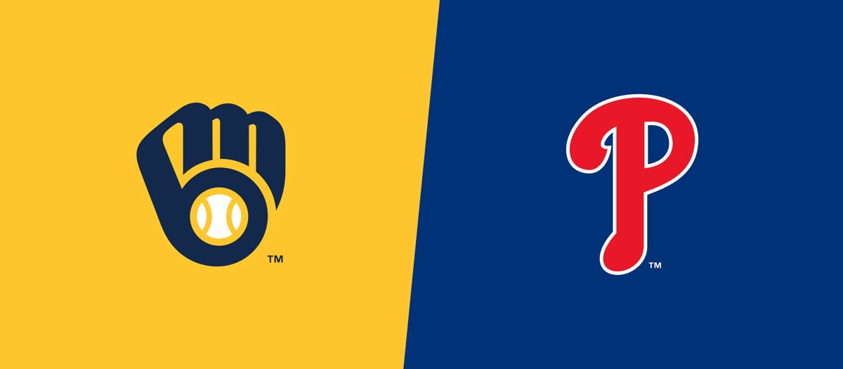 Brewers at Phillies