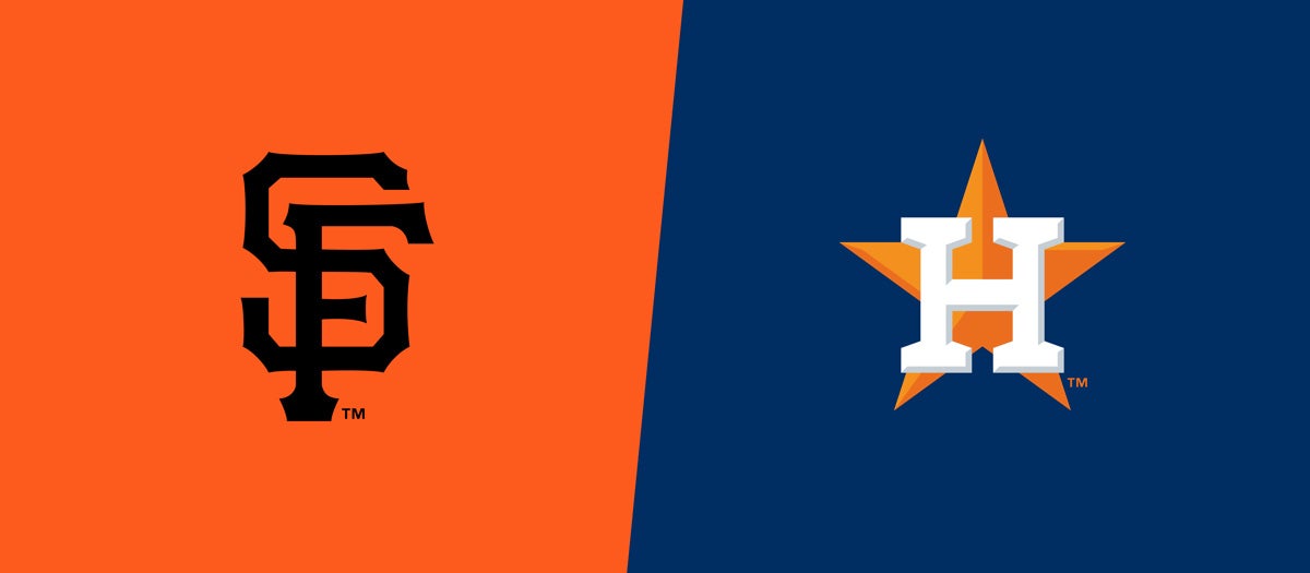 Giants at Astros