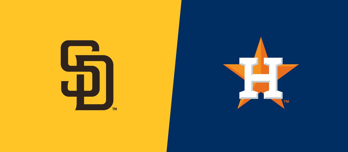 Padres at Astros