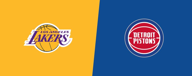 Lakers at Pistons