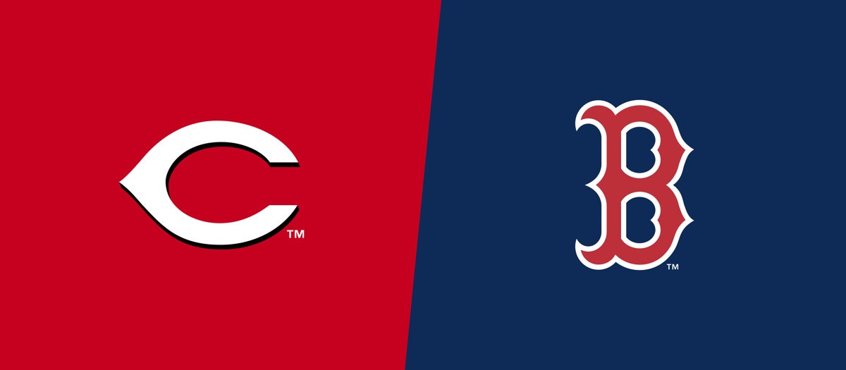 Reds at Red Sox