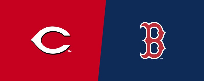 Reds at Red Sox