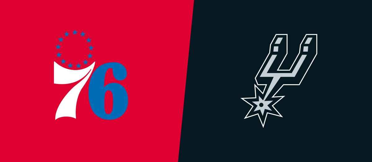 76ers at Spurs