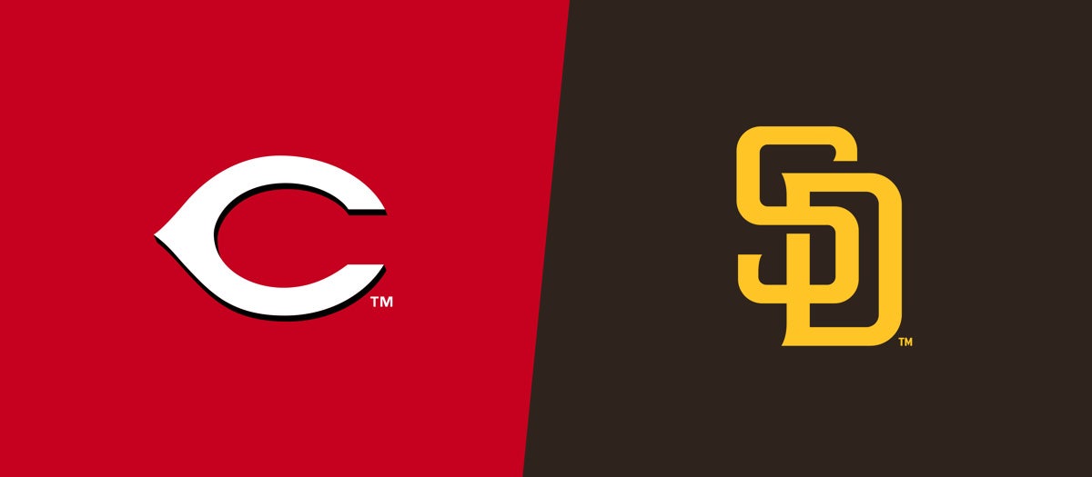 Reds at Padres