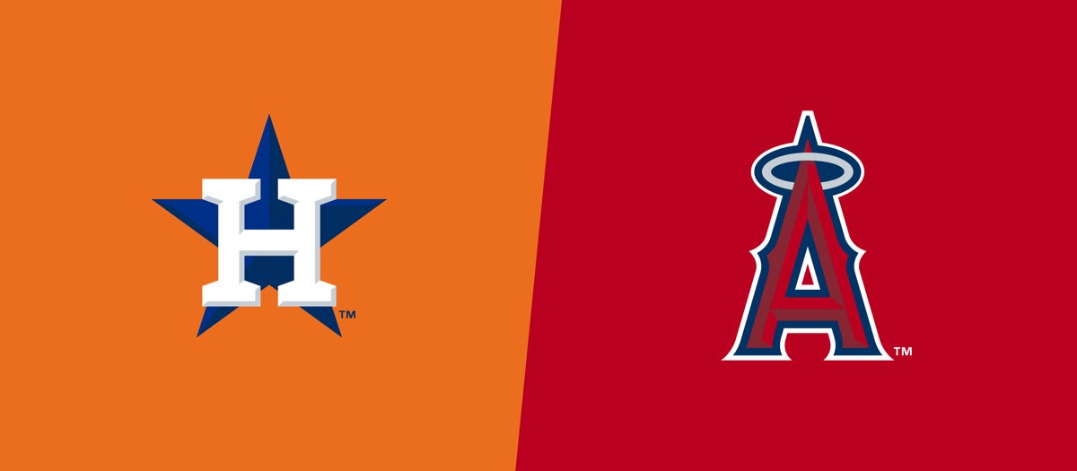 Astros at Angels