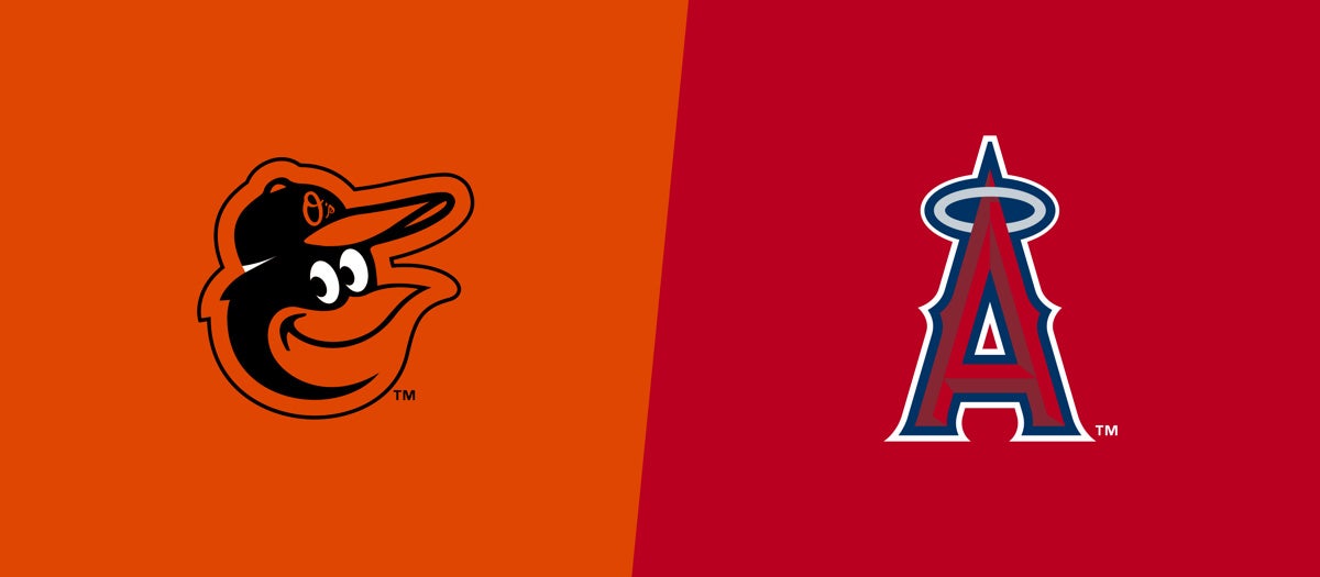 Orioles at Angels
