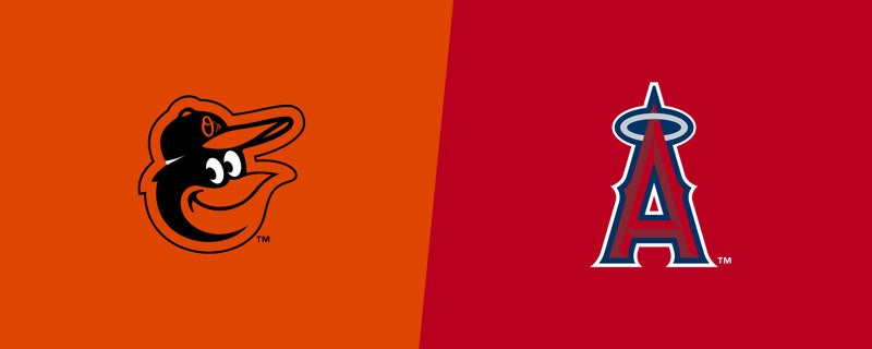 Orioles at Angels