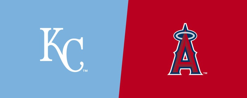 Royals at Angels