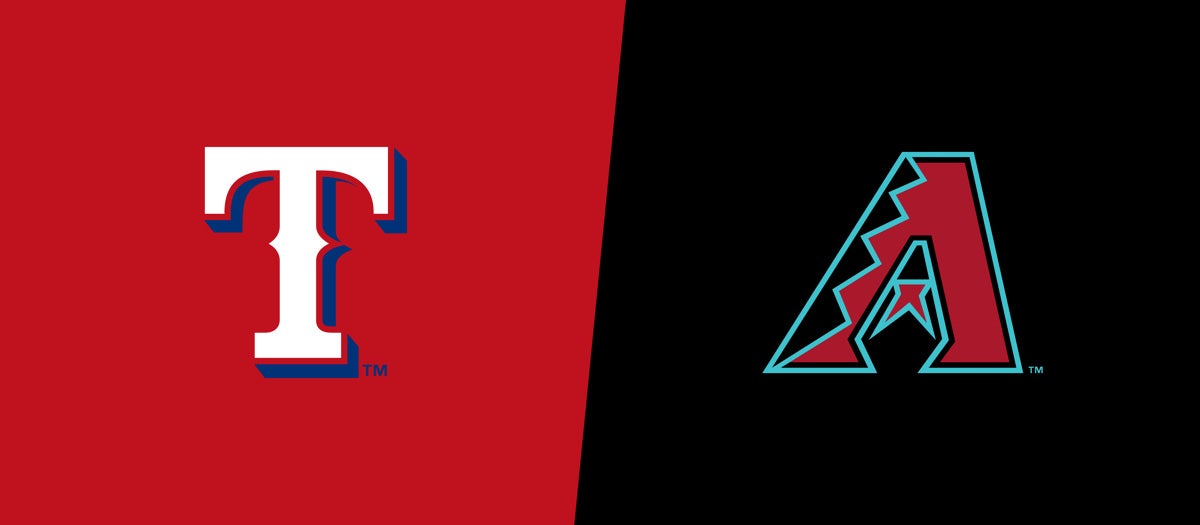 Rangers at Diamondbacks