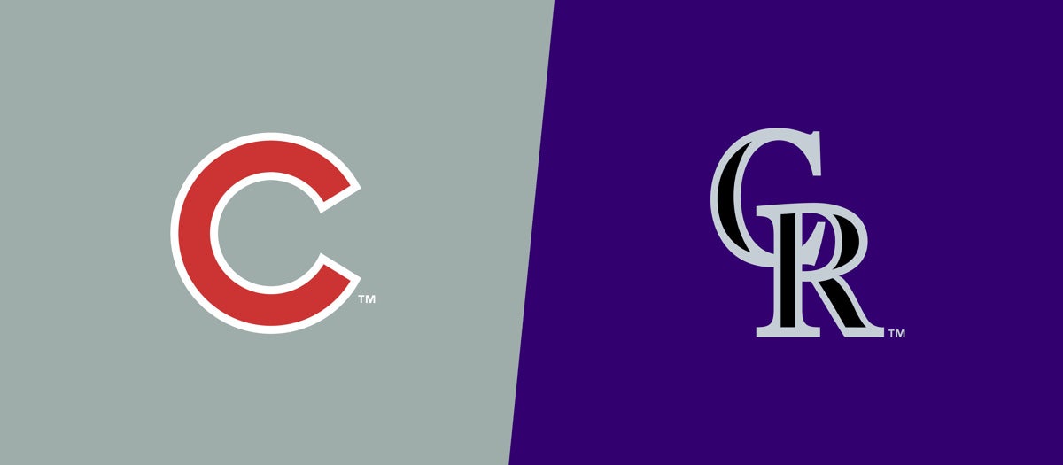 Cubs at Rockies