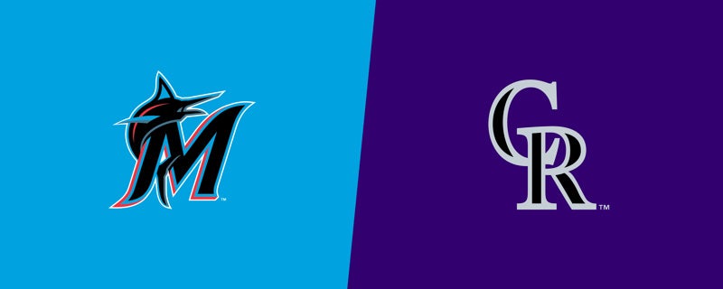 Marlins at Rockies