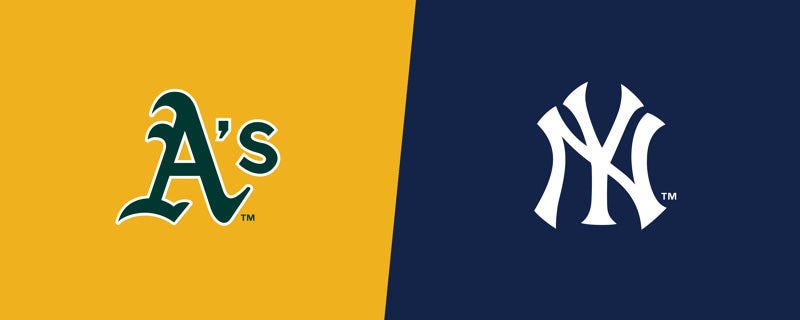 Athletics at Yankees